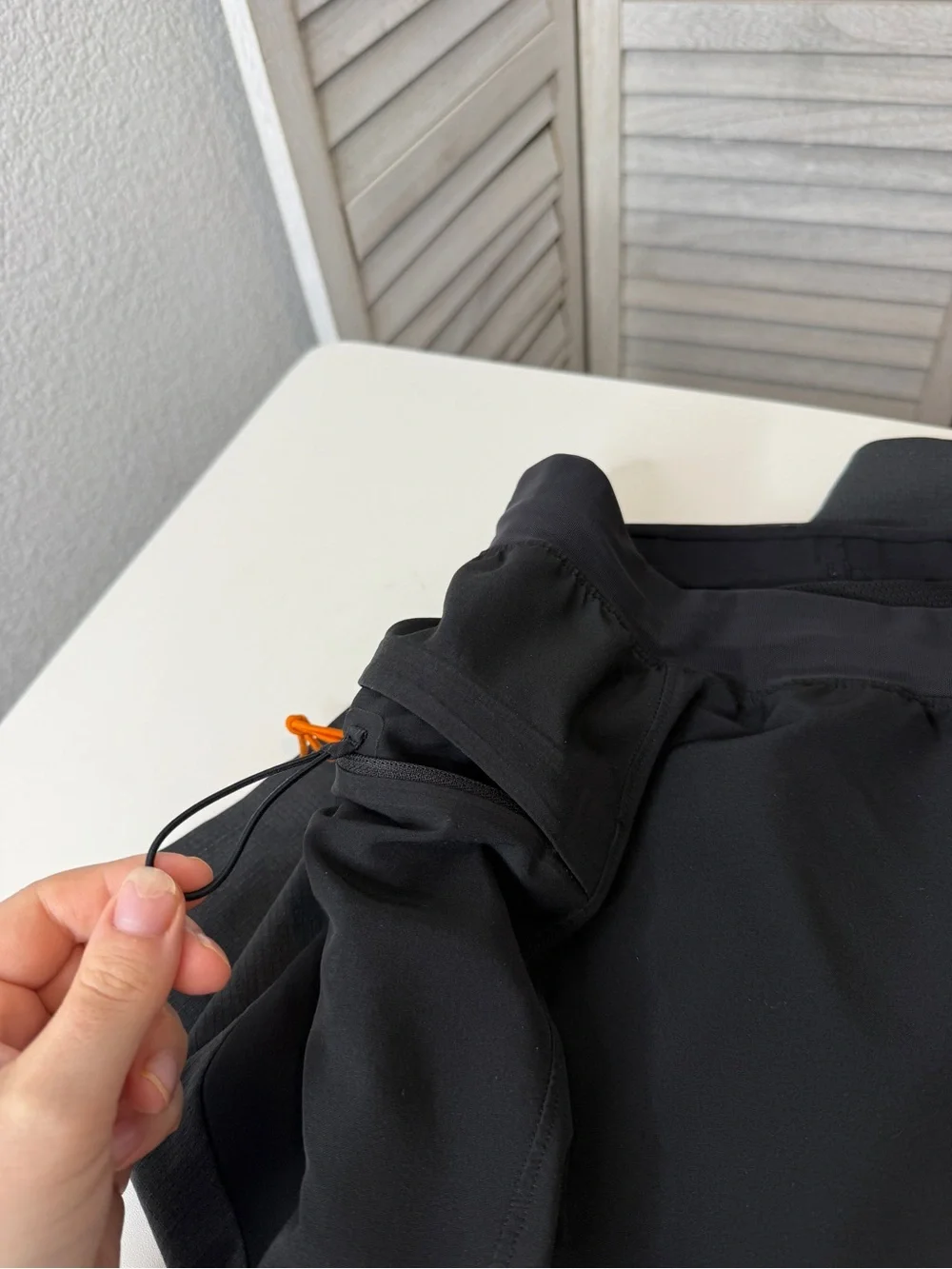 Lululemon Men’s Cargo Training Shorts | Medium | Black/Gray | Rare Utility Style